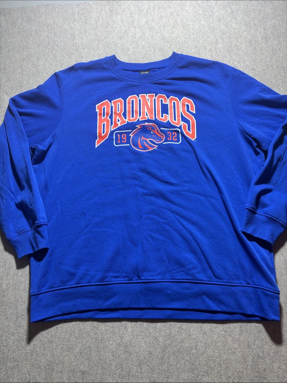 Boise State University Broncos  Sweatshirt 2XL  Blue Orange (9)